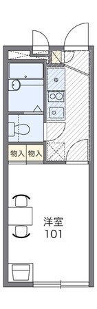 高槻市駅 徒歩33分 2階の物件間取画像